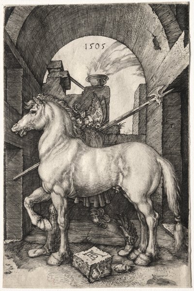 Le petit cheval - Albrecht Dürer