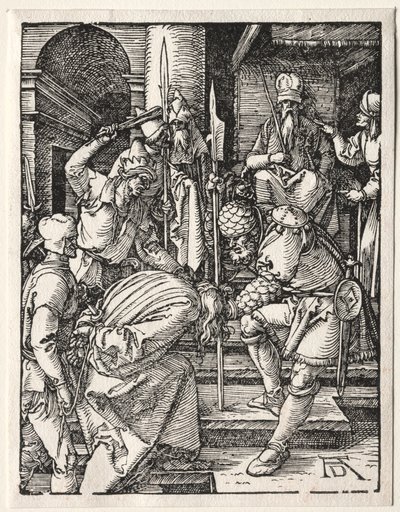 La Petite Passion : Christ devant Anne, 1509-1511 - Albrecht Dürer