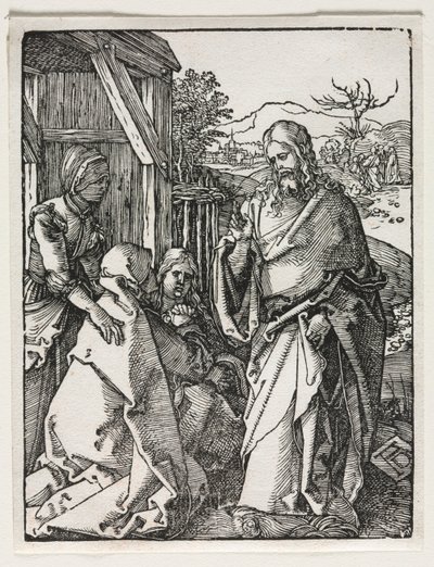 La petite passion : Christ prenant congé de la Vierge - Albrecht Dürer