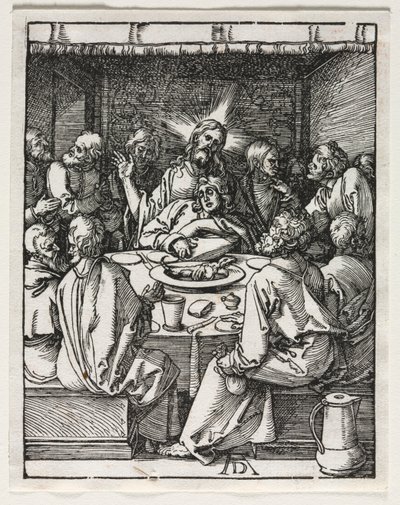 La Petite Passion : La Dernière Cène - Albrecht Dürer