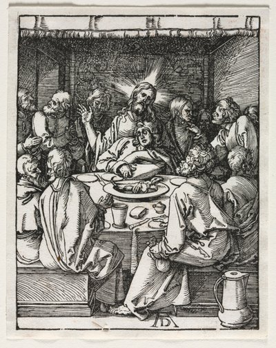 La Petite Passion : La Cène - Albrecht Dürer