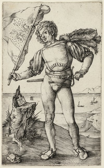 Le Porte-étendard - Albrecht Dürer