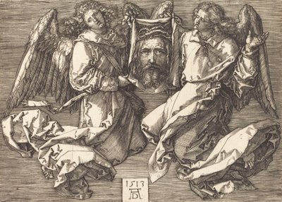 Le Suaire tenu par deux anges, 1513 - Albrecht Dürer