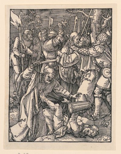 La Prise du Christ, de la série La Petite Passion - Albrecht Dürer