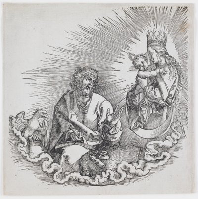 La Vierge apparaissant à Saint Jean, de l