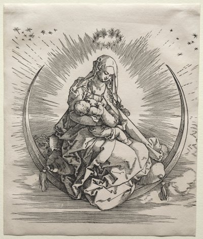 La Vierge sur un croissant - Albrecht Dürer