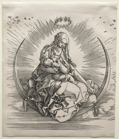 La Vierge sur un croissant, c. 1510-1511 - Albrecht Dürer