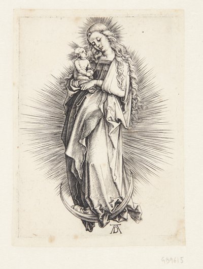 La Vierge sur le croissant - Albrecht Dürer
