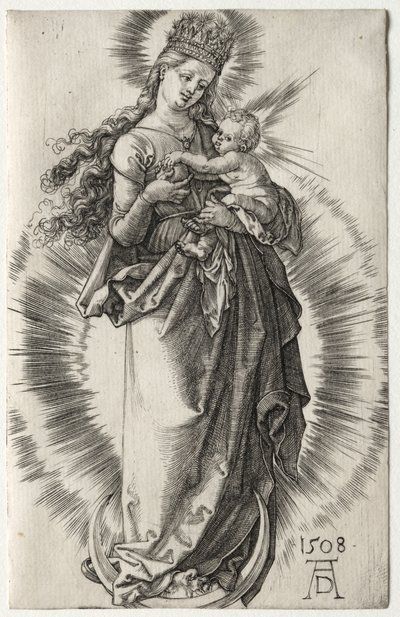 La Vierge à la couronne étoilée - Albrecht Dürer