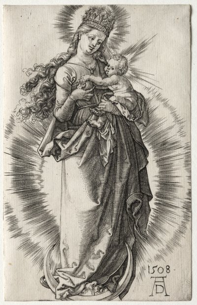 La Vierge à la couronne étoilée - Albrecht Dürer
