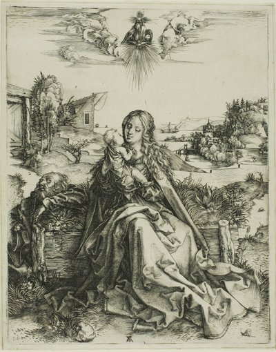 La Vierge avec la libellule - Albrecht Dürer