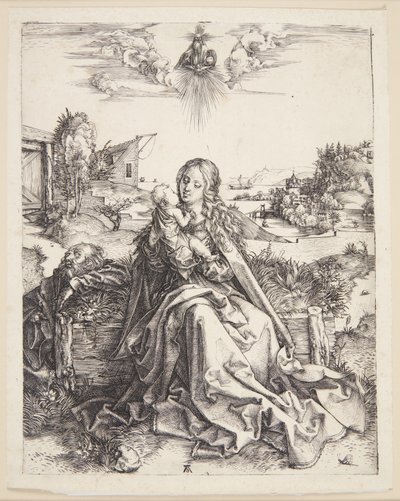 La Vierge avec la libellule - Albrecht Dürer