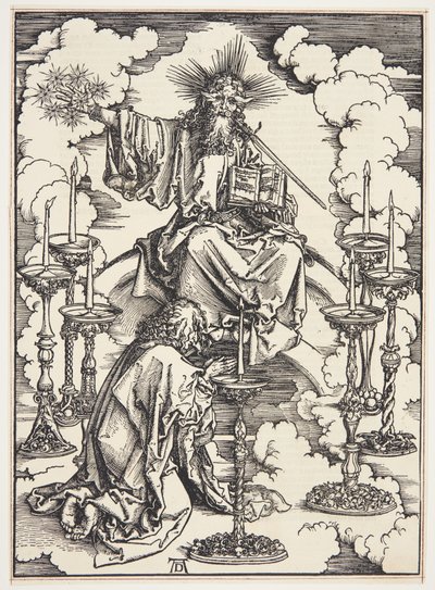 La Vision des sept chandeliers - Albrecht Dürer