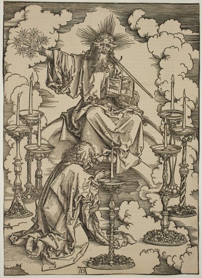 La vision des sept chandeliers - Albrecht Dürer