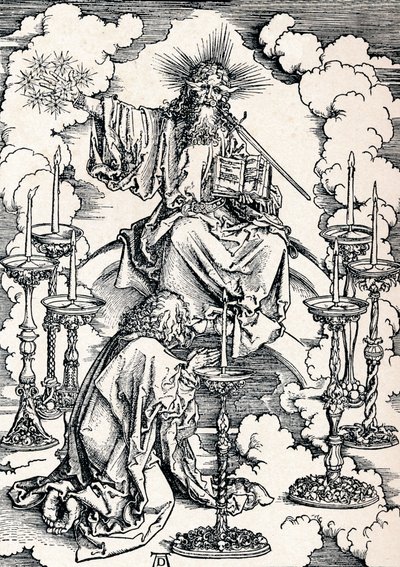 La Vision des Sept Chandeliers - Albrecht Dürer