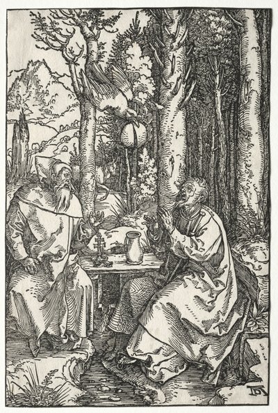La visite de Saint Antoine à Saint Paul l