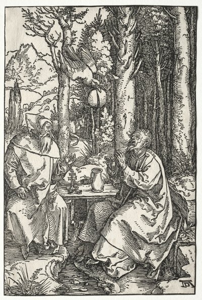 La visite de Saint Antoine à Saint Paul l