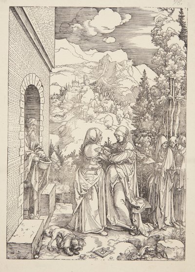 La Visitation - Albrecht Dürer