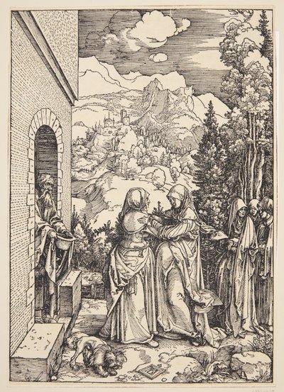 La Visitation - Albrecht Dürer