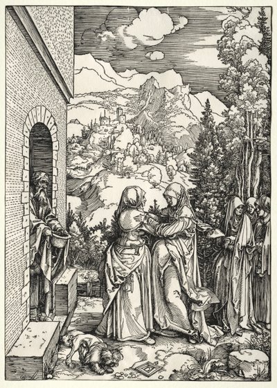 La Visitation - Albrecht Dürer