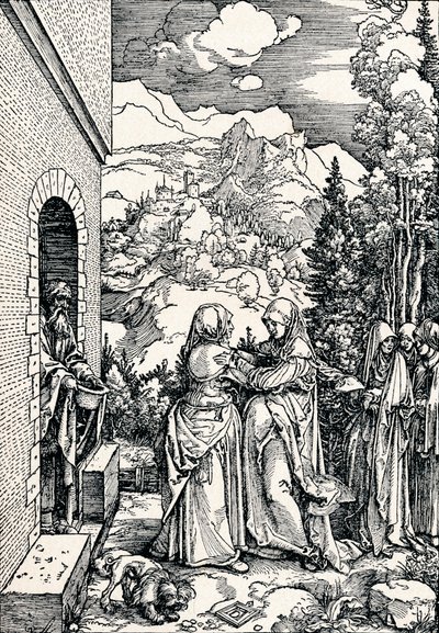 La Visitation - Albrecht Dürer