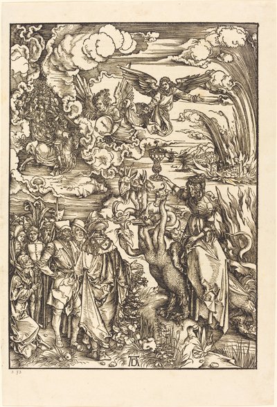 La Prostituée de Babylone - Albrecht Dürer