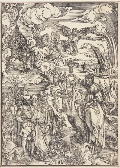 La Grande Prostituée de Babylone - Albrecht Dürer