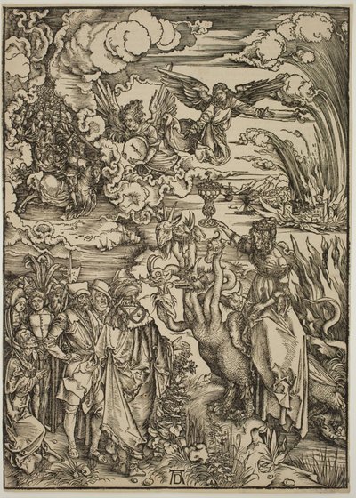 La prostituée de Babylone - Albrecht Dürer