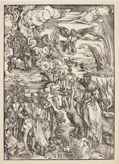 La Grande Prostituée de Babylone - Albrecht Dürer