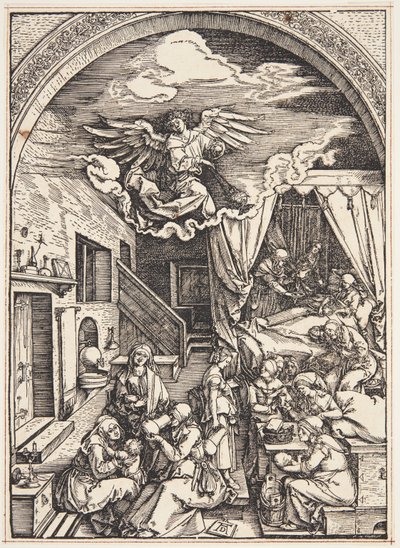 La Naissance de la Vierge - Albrecht Dürer