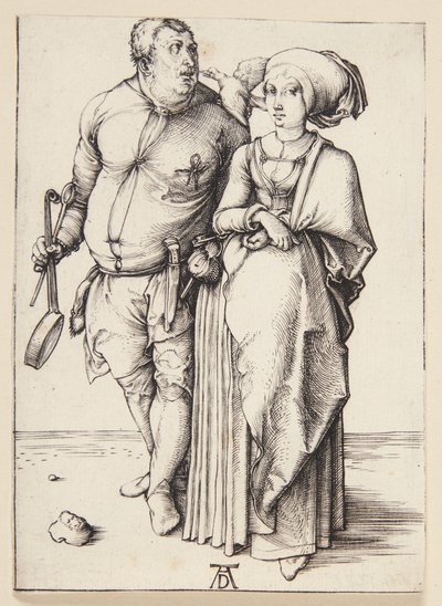 Le cuisinier et sa femme - Albrecht Dürer