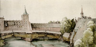 Le bassin de radoub à Hallertor à Nuremberg - Albrecht Dürer
