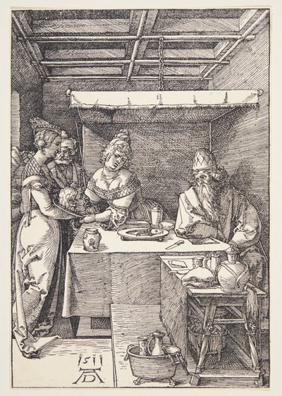 La tête de Saint Jean-Baptiste apportée à Hérodiade - Albrecht Dürer