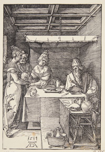 La tête de Saint Jean-Baptiste apportée à Hérodiade - Albrecht Dürer