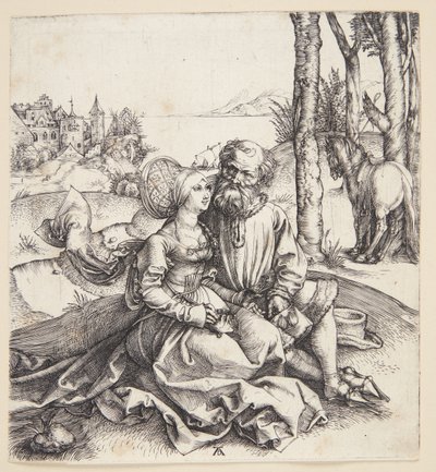Le couple mal assorti - Albrecht Dürer