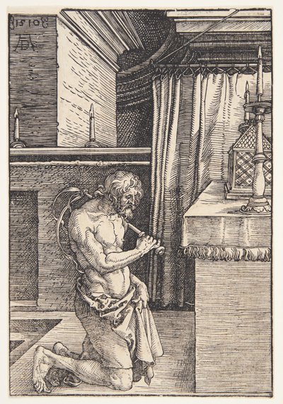 Le pénitent - Albrecht Dürer