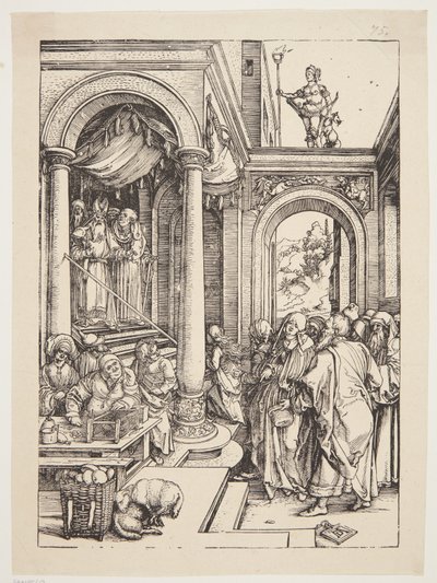 La présentation de la Vierge au temple - Albrecht Dürer