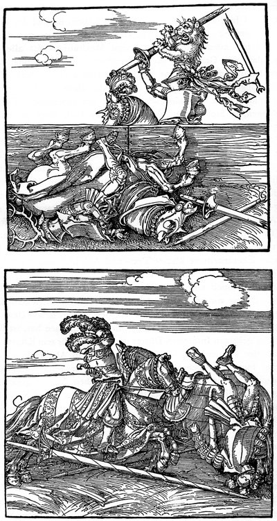 Scènes de tournoi, 1515-1516, 1936 - Albrecht Dürer