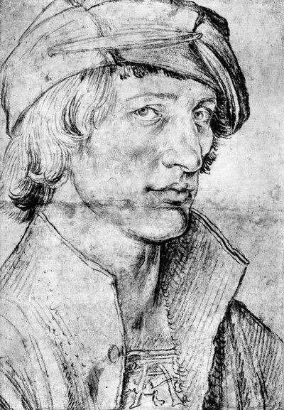 Portrait inconnu, 1514, 1936 - Albrecht Dürer