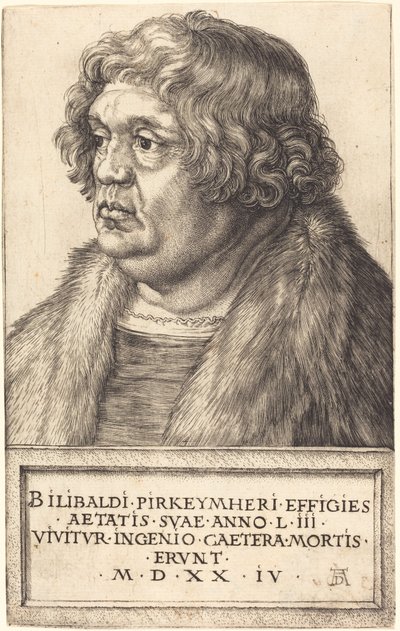 Willibald Pirckheimer - Albrecht Dürer