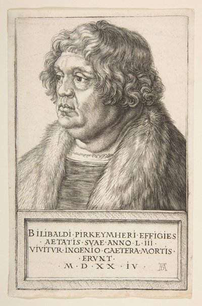 Willibald Pirckheimer - Albrecht Dürer