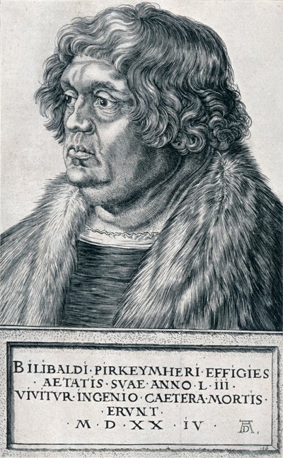 Willibald Pirckheimer - Albrecht Dürer