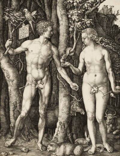 Adam et Ève - Albrecht Dürer