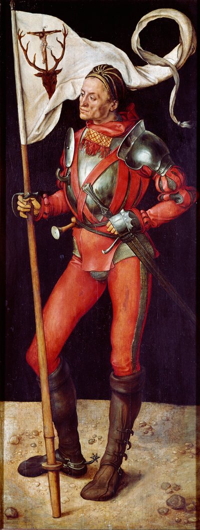 Retable Paumgartner: Saint Eustache - Albrecht Dürer