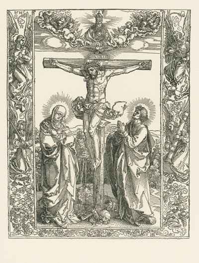 Le Christ sur la croix - Albrecht Dürer or Duerer
