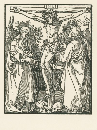 Le Christ en croix avec la Vierge Marie et saint Jean - Albrecht Dürer or Duerer