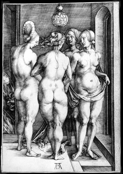 Quatre femmes nues, ou Les Sorcières - Albrecht Dürer