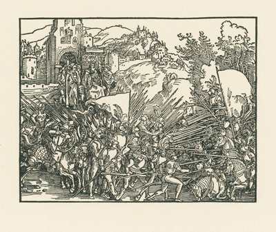 Holopherne combattant les Juifs - Albrecht Dürer or Duerer