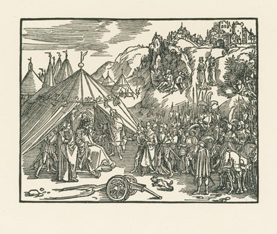 Judith est emmenée au camp d