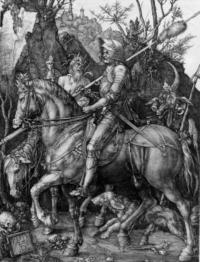 Le Chevalier, la Mort et le Diable - Albrecht Dürer